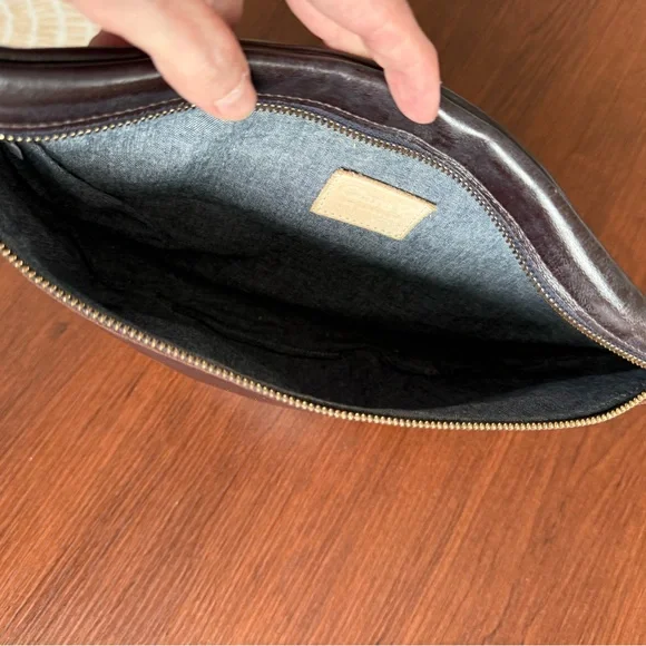 Clare V Dark Brown Leather Grande Fanny - Picture 4 of 4